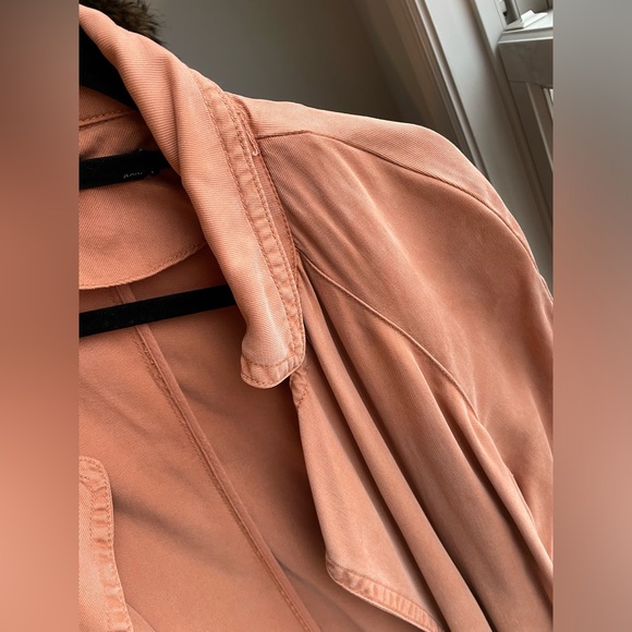 Max Jeans - Pink Denim Overcoat - Picture 5 of 5